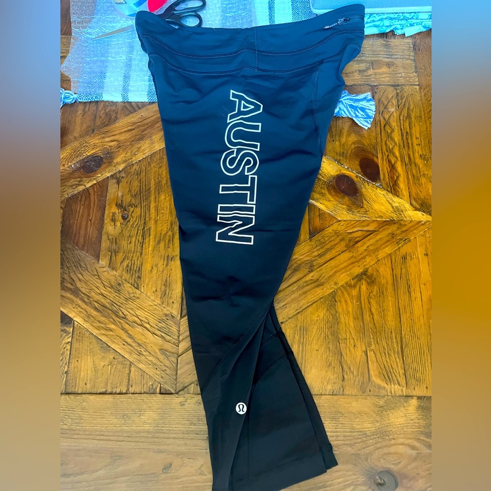 Lululemon Soulcycle Austin Crop Leggings Size 10